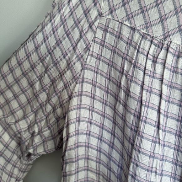Talbots Barncore Plaid Button Up Shirt - Picture 2 of 5